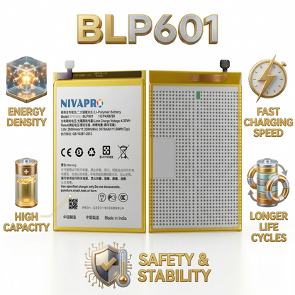 Original BLP601 for Oppo F1S | A59 | A59M | A59S | A53 | A53T | A53M 3075mAh Battery with warranty by NIVAPRO