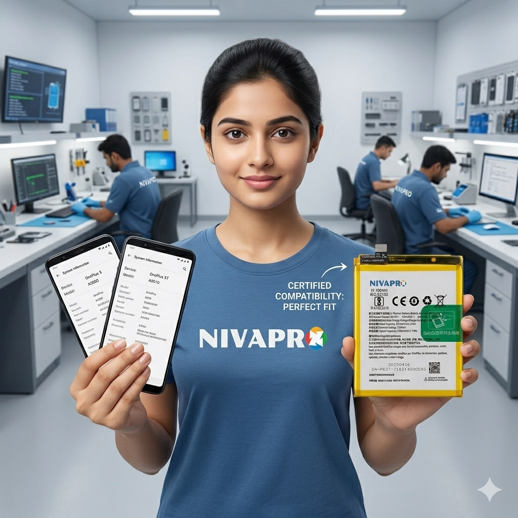 Original BLP637 for OnePlus 5 / 5T 3300mAh Battery with warranty by NIVAPRO
