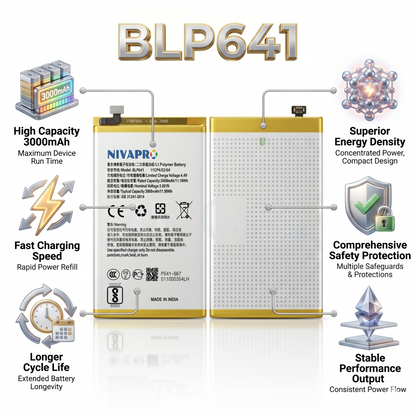Original BLP641 for Oppo A71 / A83  3000mAh Battery with warranty by NIVAPRO