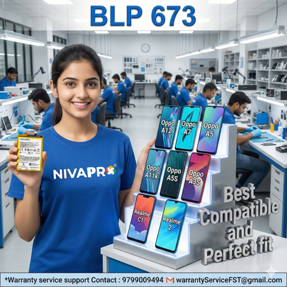BLP673 A3S A5, A7, Realme C1, Realme 2  4230mAh Battery by NIVAPRO