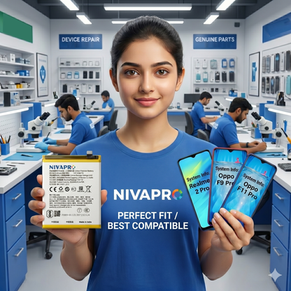 BLP689 for Oppo K1 / A7X / A7S / F9 4+ 128G F9 PRO / C2 PRO / 2 PRO / RMX1801,RMX1807  3600mAh Battery with warranty by NIVAPRO