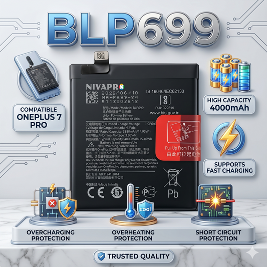 BLP699 for OnePlus 7 Pro 4000mAh Battery with warranty by NIVAPRO