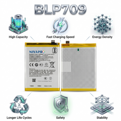 BLP709 for  Oppo A9 (2019) (models CPH1938, PCAM10) 4020mAh Battery with warranty by NIVAPRO