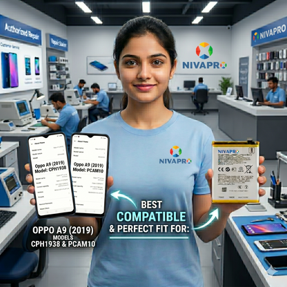 BLP709 for  Oppo A9 (2019) (models CPH1938, PCAM10) 4020mAh Battery with warranty by NIVAPRO