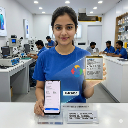 BLP729 for Oppo REALME 5i | 5S RMX2030 |  Realme C3 | RMX2027 | Realme C11   by NIVAPRO 5000mAh Battery