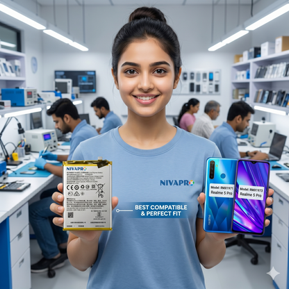 BLP731 for Realme 5 Pro (model numbers RMX1971 and RMX1973) 4000mAh Battery with warranty by NIVAPRO