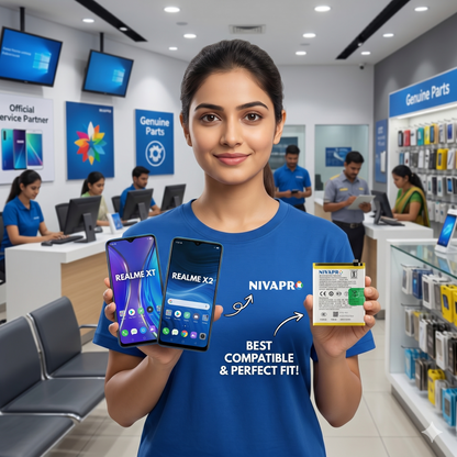 BLP741 for  Realme XT and Realme X2  RMX1921 RMX1992, RMX1993, RMX1991 4000mAh Battery with warranty by NIVAPRO
