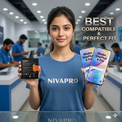 BLP759 for  OnePlus 8 Pro 4510mAh Battery with warranty by NIVAPRO