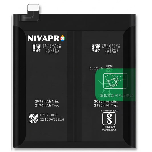 Original BLP765 for  Oppo Reno 3 | A91 | F15 CHP2001 | CPH2021 |  PCPM00 4025mAh  Battery with warranty by NIVAPRO