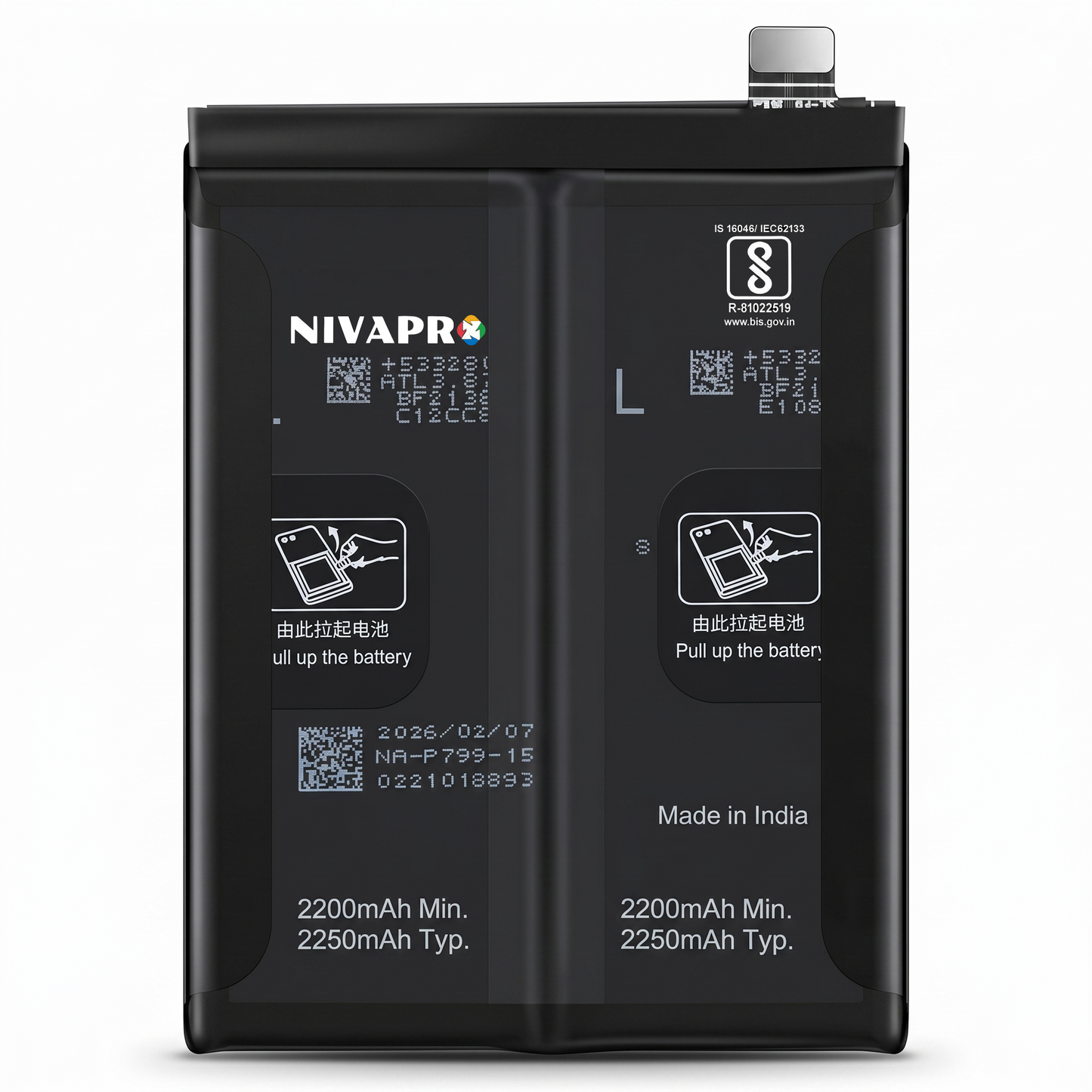 BLP799 Battery for Realme 7 Pro, X7 Pro, X3 Pro, and Narzo 20 Pro smartphones 4500mAh Battery with warranty by NIVAPRO