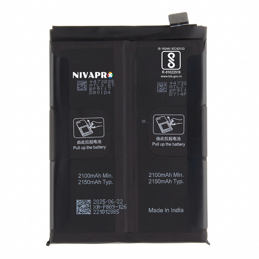 BLP809 Battery for Realme GT Master RMX3363, RMX3360 smartphones 4300mAh Battery with warranty by NIVAPRO
