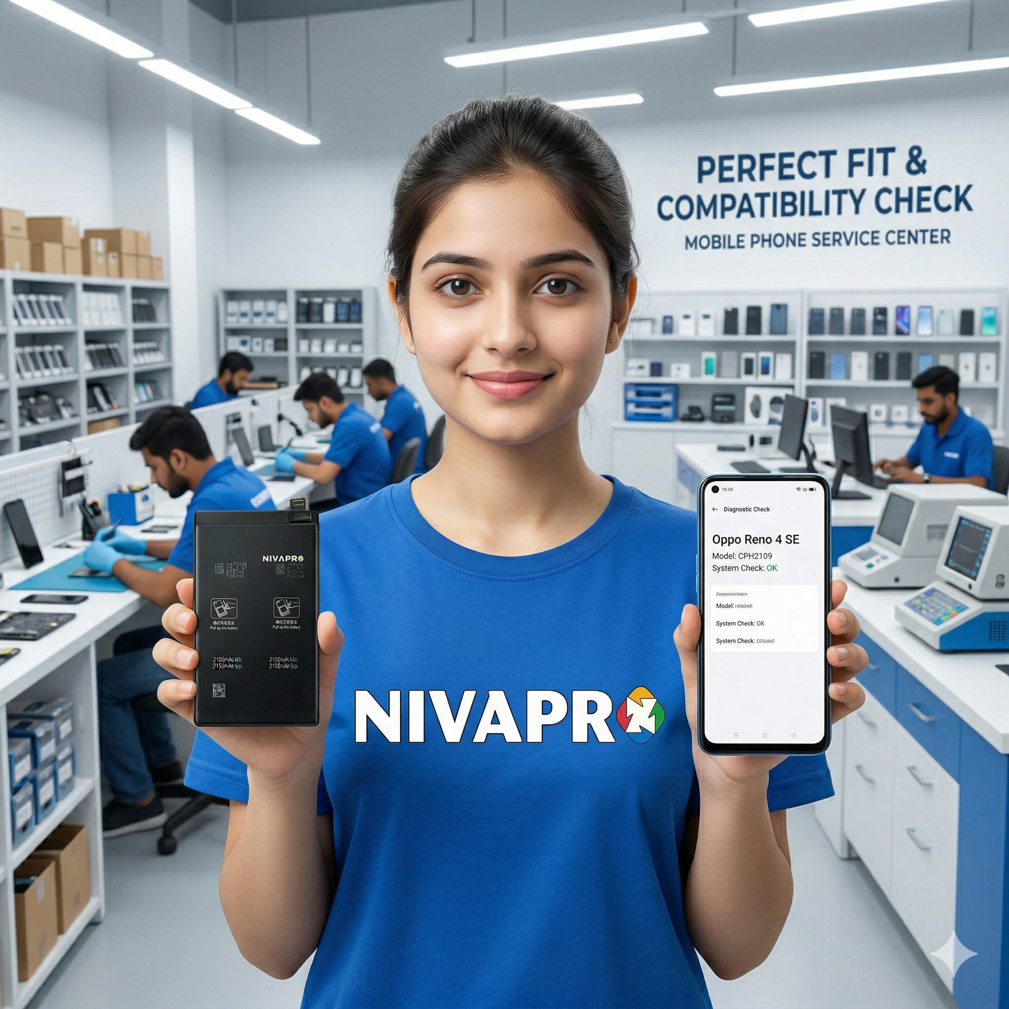 BLP811 for Oppo RENO 4 SE 4300mAh Battery with warranty by NIVAPRO