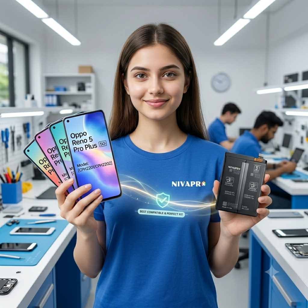 BLP825 Battery for Oppo Reno 5 Pro Plus 5G smartphones 4500mAh Battery with warranty by NIVAPRO