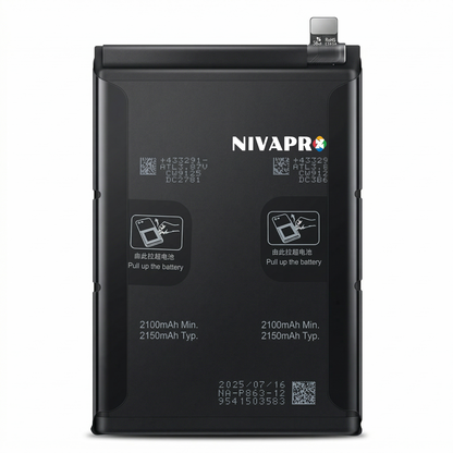 BLP863 for Oppo Reno 6 5G  4300mAh Battery with warranty by NIVAPRO