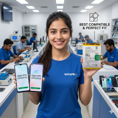 BLP885 for Oppo A76 (CPH2375) and Oppo A96 (CPH2333) 5000mAh Battery with warranty by NIVAPRO