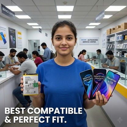 BLP911 for Realme: 9i (RMX3491), 9 Pro (RMX3471 / RMX3472), and Realme V25 5000mAh Battery with warranty by NIVAPRO