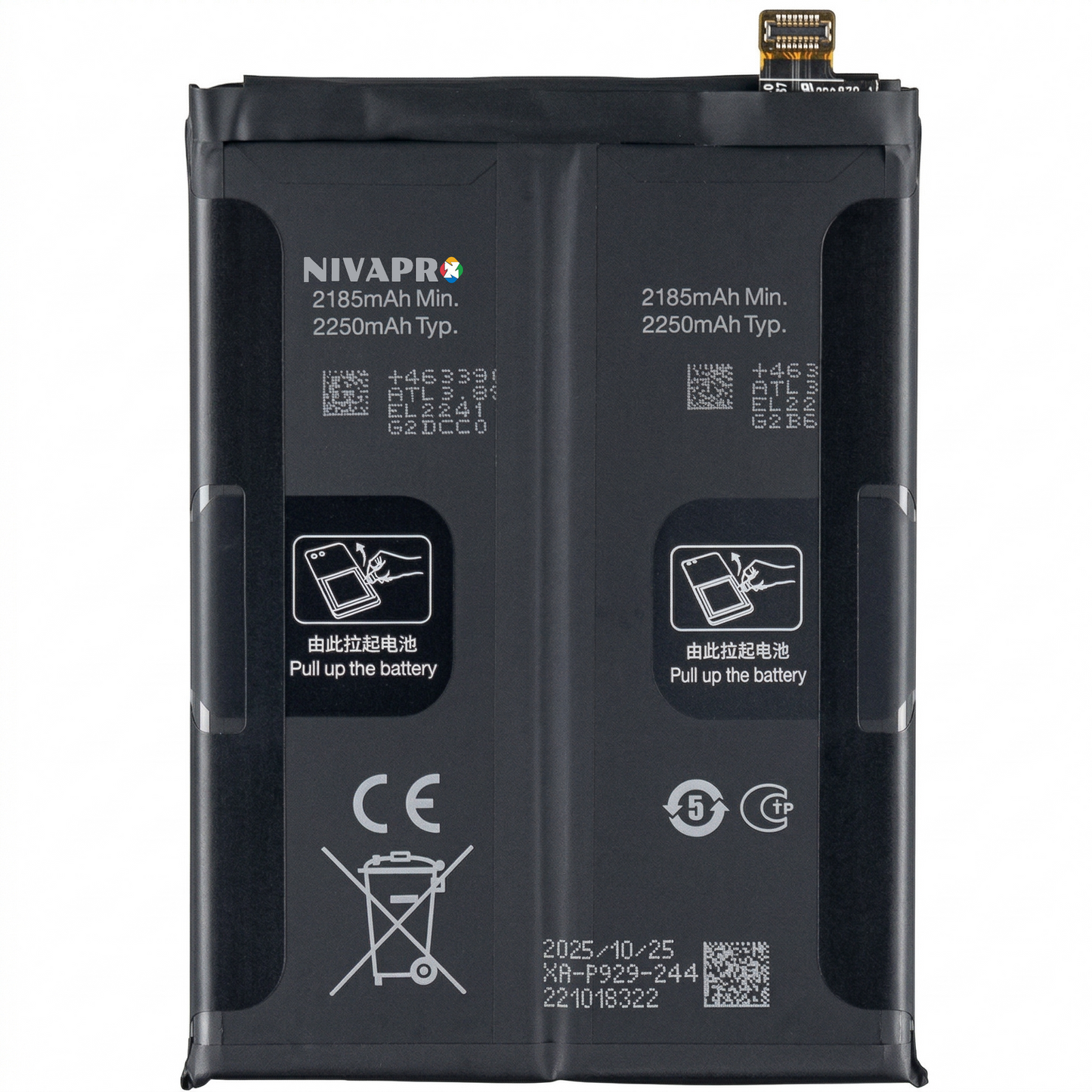 BLP929 for Oppo Reno 8 Pro+ (5G) 4500mAh Battery with warranty by NIVAPRO