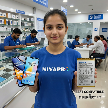 BLP933 for Realme 11 5G (RMX3780) and Oppo K10 (CPH2373) Mobile 5000mAh Battery with warranty by NIVAPRO