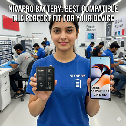 BLP975 for OnePlus 11R 5G 5000mAh Battery  Fast Charge v2.0 and SUPERVOOC  with warranty by NIVAPRO