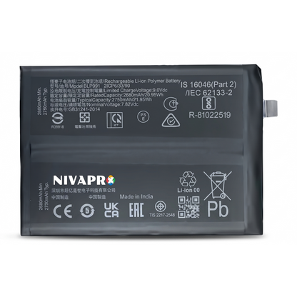 BLP991 for  Realme GT Neo5 SE (model RMX3700) 5500mAh Battery with warranty by NIVAPRO