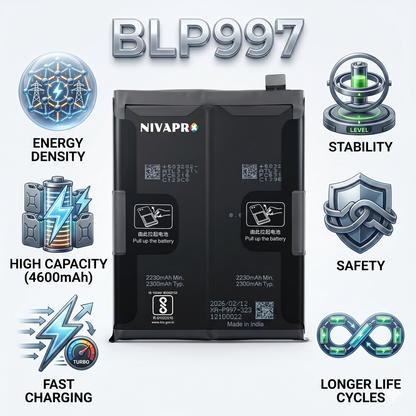 BLP997 for  Oppo Reno 10 Pro 5G 4600mAh Battery with warranty by NIVAPRO
