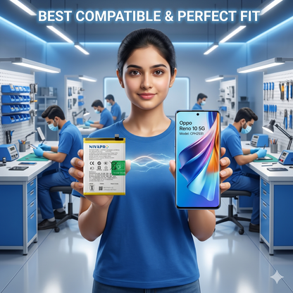 Original BLPA05 for  Oppo Reno 10 5G (CPH2531) 5000mAh  Battery with warranty by NIVAPRO
