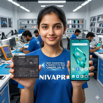 Original BLPA25 for OnePlus 12 5400mAh  Battery with warranty by NIVAPRO