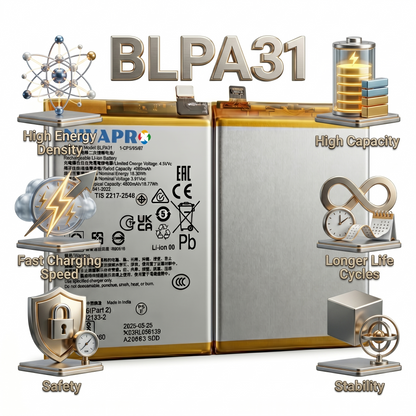 Original BLPA31 for OPPO Reno 11 5G (Model CPH2599) 5000mAh Battery with warranty by NIVAPRO