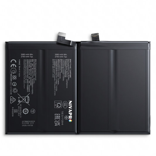 Original BLPA33 for OnePlus 12R and OnePlus Ace 3 5500mAh Battery with warranty by NIVAPRO