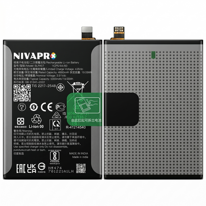 Original BLPA57 for Oppo Reno 12 Pro 5G (CPH2629)  5000mAh Battery with warranty by NIVAPRO