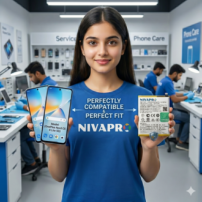 Original BLPA69 for OnePlus Nord CE 4 Lite 5G  5500mAh Battery with warranty by NIVAPRO