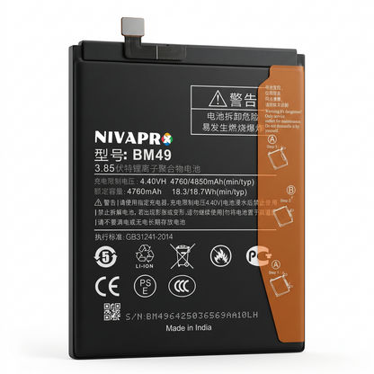 BM49 for Xiaomi Mi Max with Warranty by NIVAPRO 5000mAh
