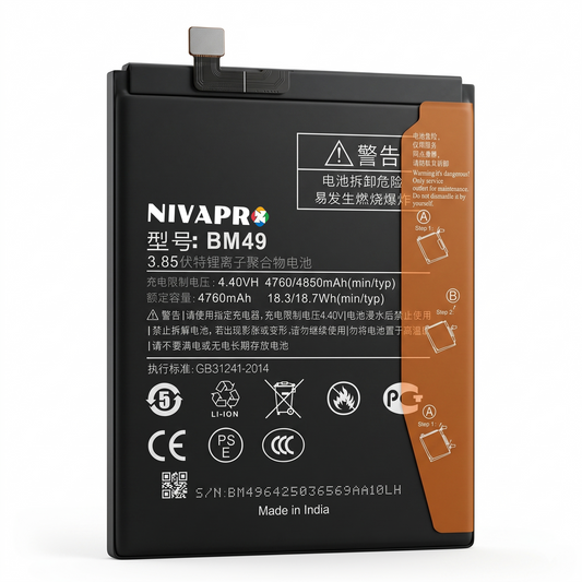 BM49 for Xiaomi Mi Max with Warranty by NIVAPRO 5000mAh