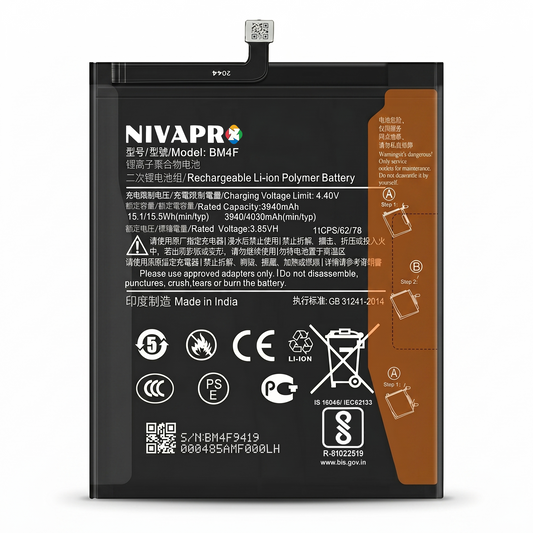 BM4F for Xiaomi MI A3 with Warranty by NIVAPRO 4030mAh