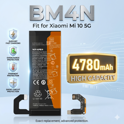 BM4N Xiaomi Mi 10 5G with Warranty by NIVAPRO 4780mAh