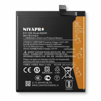 BM4R Xiaomi MI 10 Lite 5G with Warranty by NIVAPRO 4160mAh