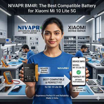 BM4R Xiaomi MI 10 Lite 5G with Warranty by NIVAPRO 4160mAh