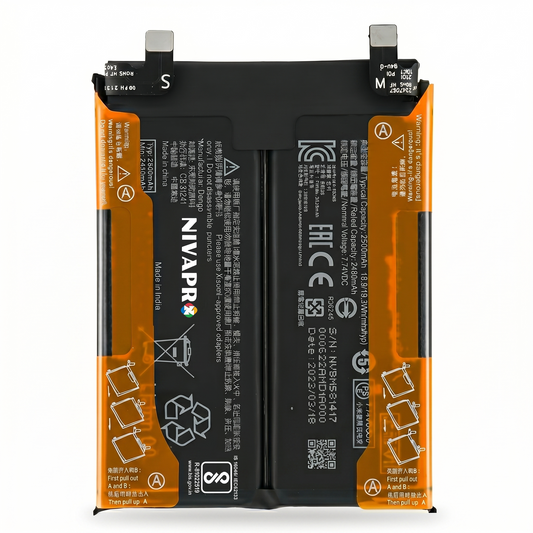 BM58 for Xiaomi 11T Pro 5G with Warranty by NIVAPRO 5000mAh