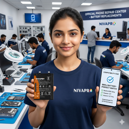 BM5J for Xiaomi Redmi K50 Ultra, Xiaomi 12T, and 12T Pro with Warranty by NIVAPRO 5000mAh