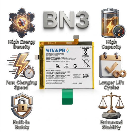BN3 B-N3 for Vivo X50 Pro 4315mAh Battery with warranty by NIVAPRO