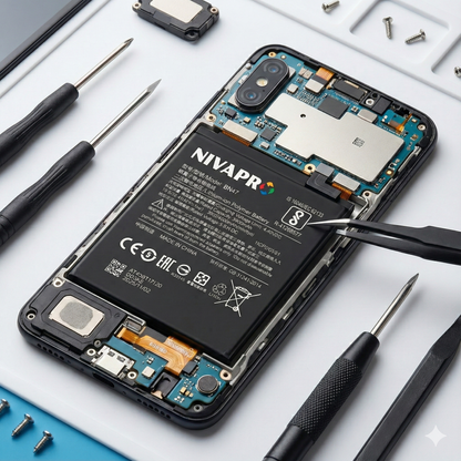 NIVAPRO BN47 Battery for  6 Pro, A2 Lite, A2 Compatible 4000mAh