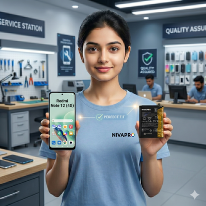 BN5M for Xiaomi Redmi Note 12 4G with Warranty by NIVAPRO 5000mAh