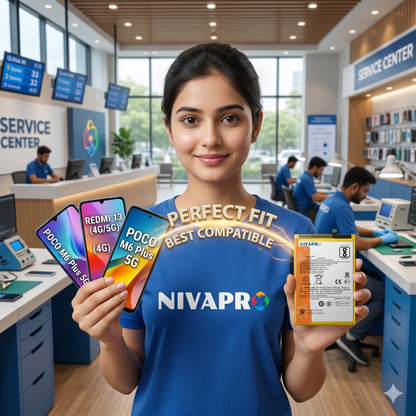 BN5T for Redmi 13 4G/5G, Poco M6 4G, and Poco M6 Plus 5G with Warranty by NIVAPRO 5030mAh
