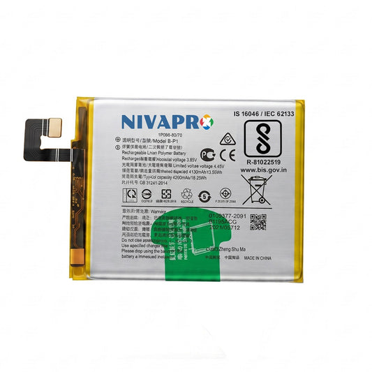 BP1 B-P1 for  Vivo X60 Pro 4200mAh Battery with warranty by NIVAPRO