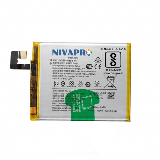 B-P1 for  Vivo X60 Pro 4200mAh Battery with warranty by NIVAPRO