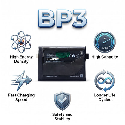 BP3 B-P3 for Vivo iQOO 7 4000mAh Battery with warranty by NIVAPRO