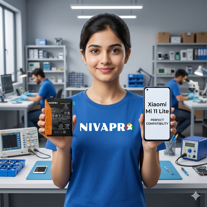 BP42 for  Xiaomi Mi 11 Lite 4G/5G, 11 Lite 5G NE with Warranty by NIVAPRO 4250mAh