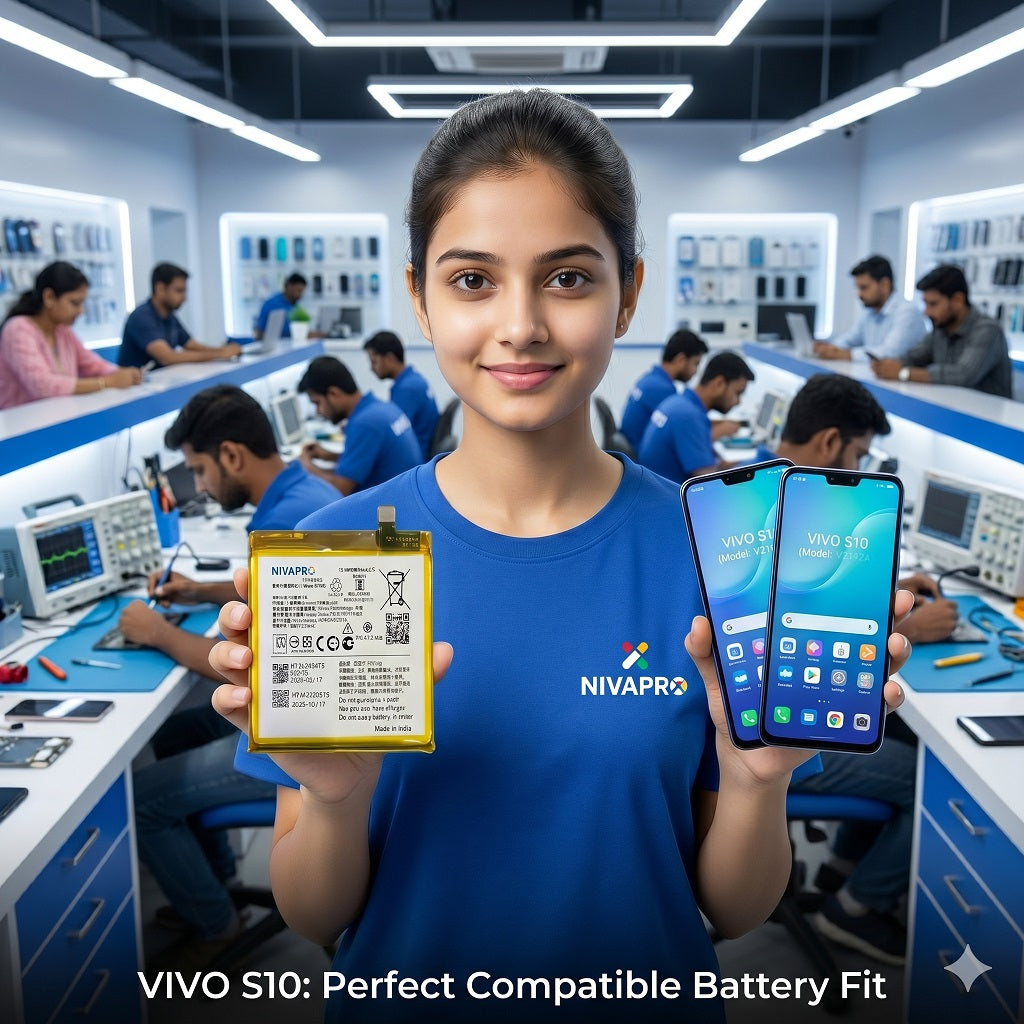 BRO B-R0 for Vivo S10  4050mAh Battery with warranty by NIVAPRO