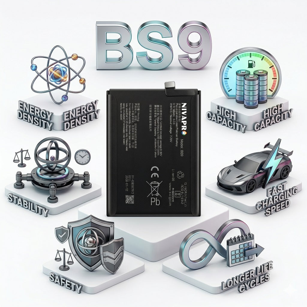 BS9 (B-S9) for iQOO Neo5 S, iQOO Neo 5S  smartphone 4500mAh Battery with warranty by NIVAPRO