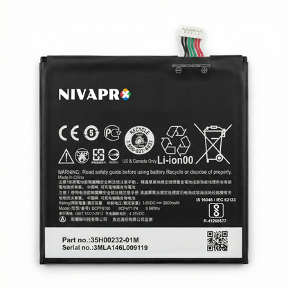 HTC D820 Desire 820 Battery – Safe Charging, Durable & Long-Lasting By NIVAPRO